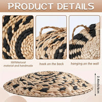 SEGRIVA - Seven Woven Wall Baskets for a Textured Focal Point
