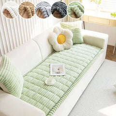 LOUNIVA - Flannel Sofa Cushion for Secure, Layered Comfort