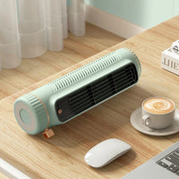 COOLSPIRE - Compact Tower Fan for Quiet Personal Cooling