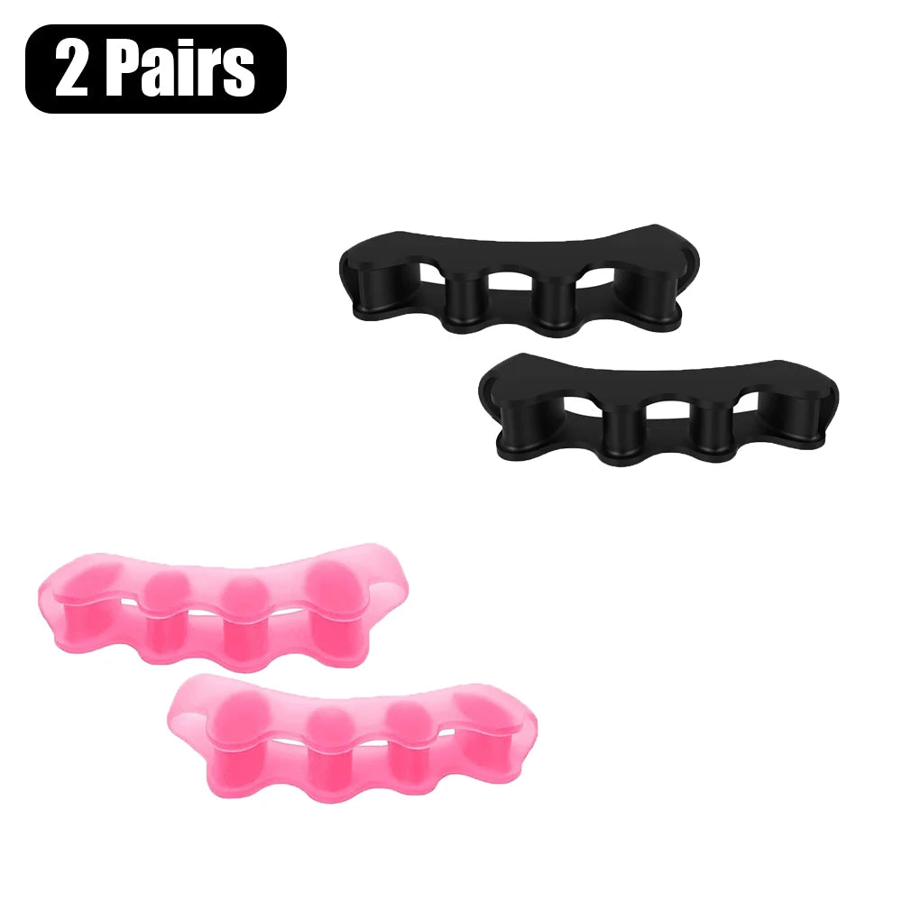 TOEVIRA - Rubber Toe Separators for Bunion Relief and Better Alignment