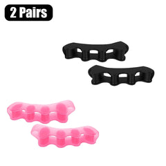 TOEVIRA - Rubber Toe Separators for Bunion Relief and Better Alignment