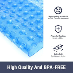 AQUVELA - Cushioned Shower Mat for Softer, Steadier Footing