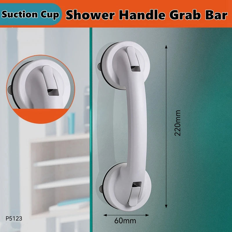 GRABRIX - Suction Grab Bar for Safer Bathtub Support