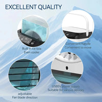 COOLSPRING - Compact 3-Speed Air Cooler for Personal Comfort