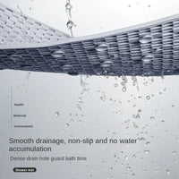 AQUVESSA - PVC Bath Mat For Steadier Footing In Wet Spaces