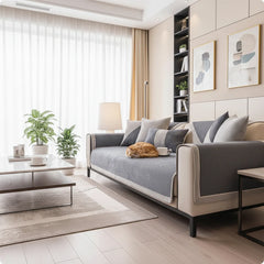 NATURWEFT - Quilted Sofa Cover for a Secure Statement Seat