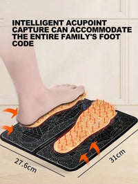 SOLVYRA - EMS Foot Massage Pad for Targeted Everyday Relief