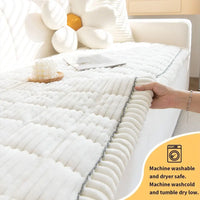 LOUNIVA - Flannel Sofa Cushion for Secure, Layered Comfort