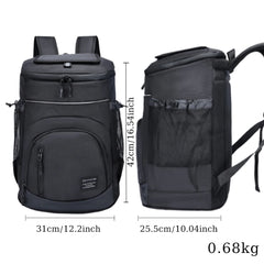 COOLTERRA - Sac à dos isotherme de 33L pour transporter des aliments frais sans risque de fuite