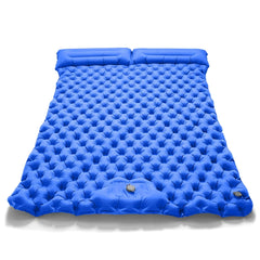 ZEVRILO - Extra-Wide Camping Mattress With Built-In Pump