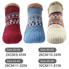 COZELVA - Plush-Lined Grip Socks for Warm, Secure Steps