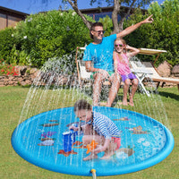 AQUACIRCLE - Inflatable Sprinkler Mat for 360° Backyard Cooling