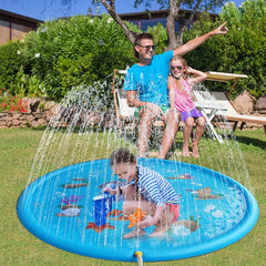 AQUACIRCLE - Inflatable Sprinkler Mat for 360° Backyard Cooling