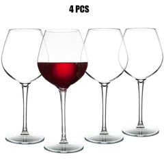 BRILVIA - Unbreakable Wine Glass Set for Worry-Free Outdoor Dining