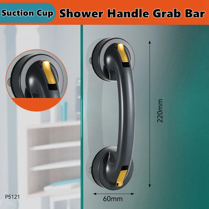 GRABRIX - Suction Grab Bar for Safer Bathtub Support