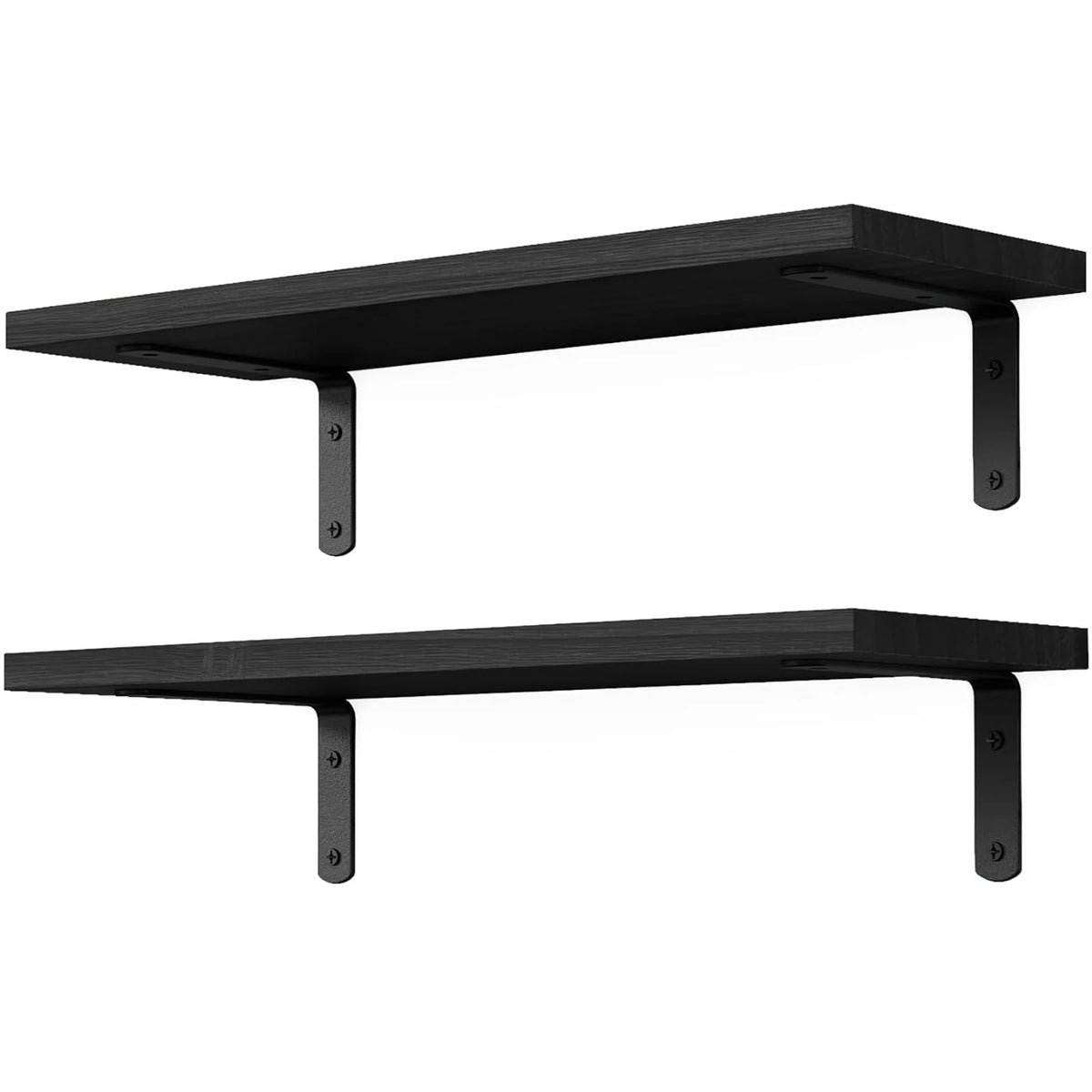 MACRIVA - Wooden Hanging Shelves for Artful Wall Storage