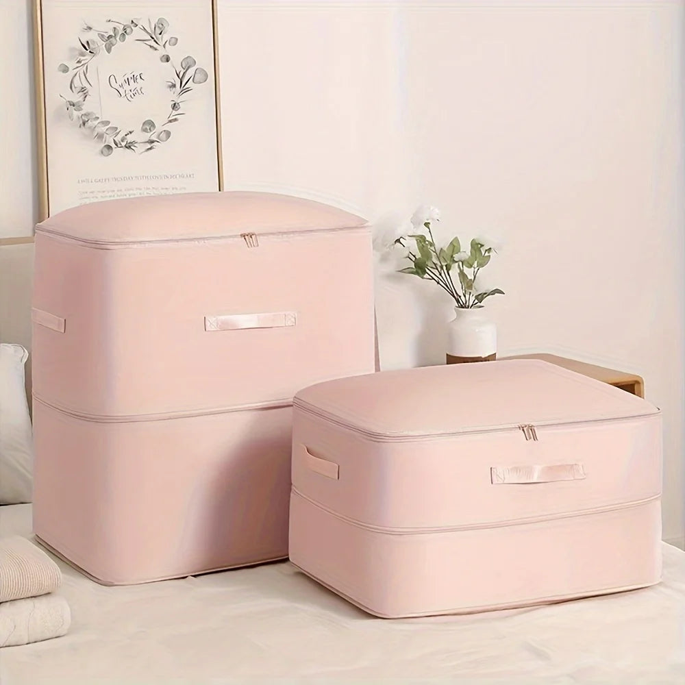 FOLDARA - Self-Compressing Storage Bag for Bulky Bedding