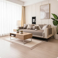 NATURWEFT – Non-slip cotton-linen sofa cover for all seasons