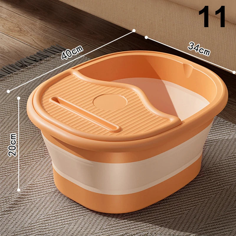 FOLDARA - Foldable Massage Foot Bath for Relief and Easy Storage