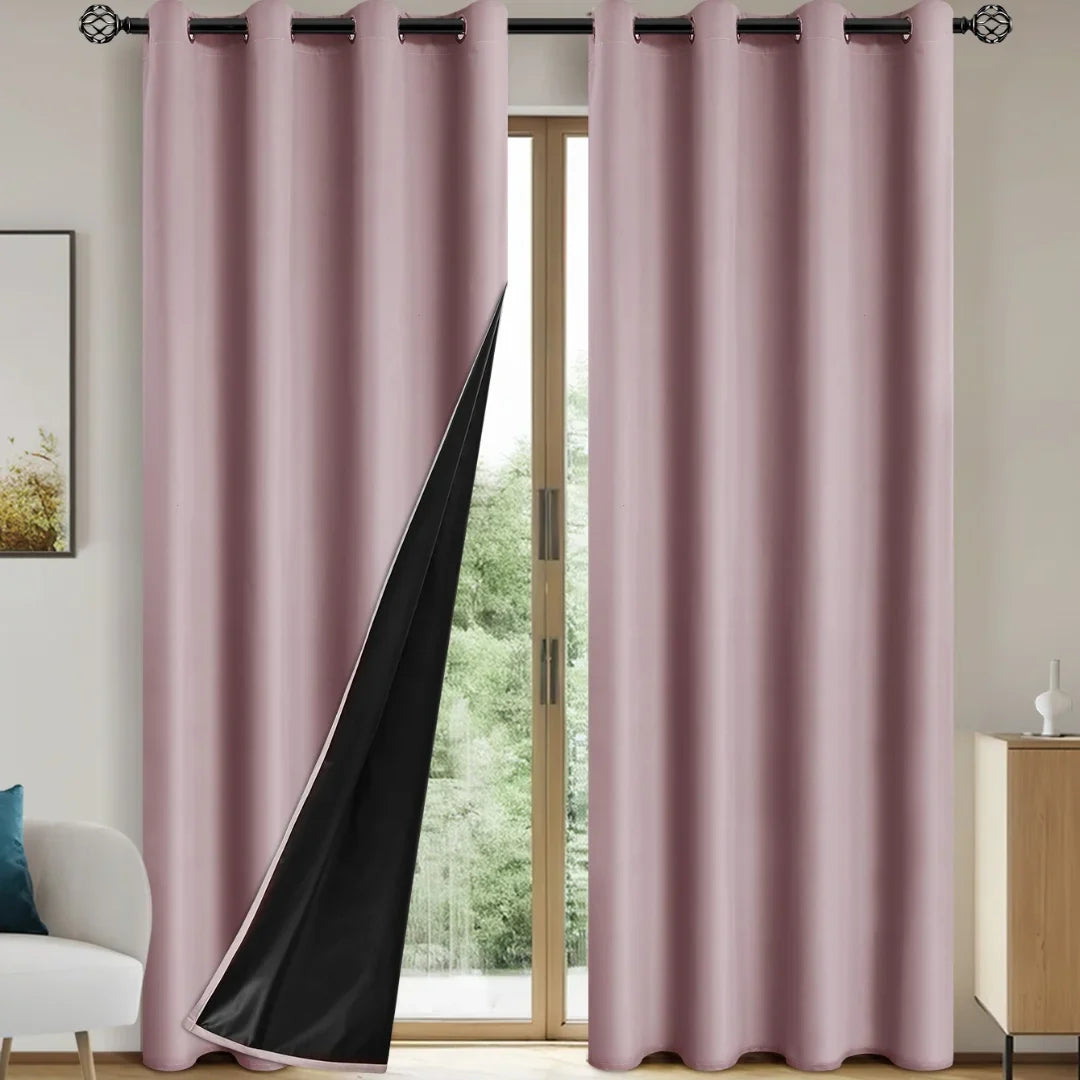 LUXEDRAPE - Statement Blackout Curtains for Darkness and Privacy