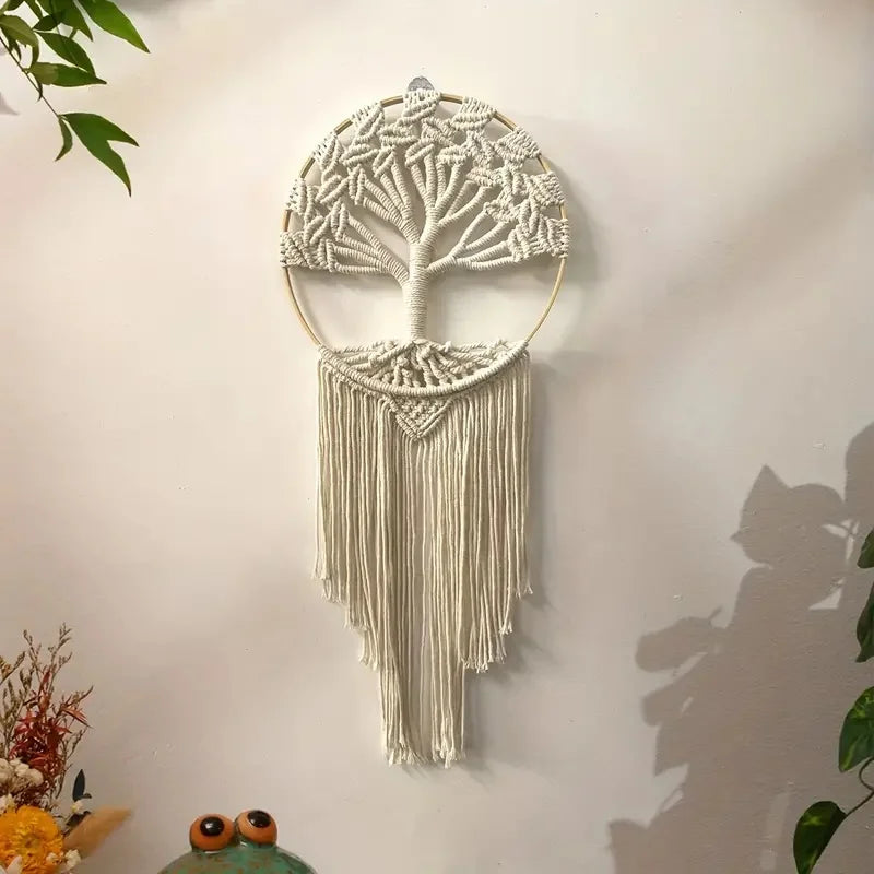 ARBORIVA - Macrame Tree Wall Hanging for a Striking Room Focal Point