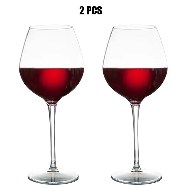 BRILVIA - Unbreakable Wine Glass Set for Worry-Free Outdoor Dining
