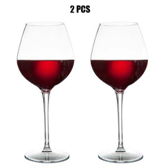 BRILVIA - Unbreakable Wine Glass Set for Worry-Free Outdoor Dining