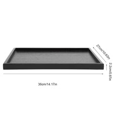 ZELVANO - Solid Wood Serving Tray for Spill-Free Entertaining