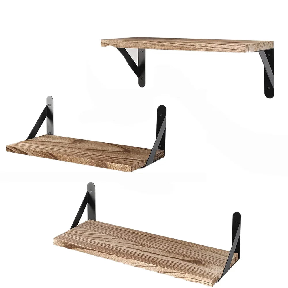ARVELUNE - Solid Wood Floating Shelves for Artful Space-Saving Display