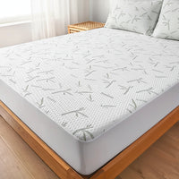 PURESLUMBER – Bamboo Fiber Bed Sheet with Deep Pocket Design