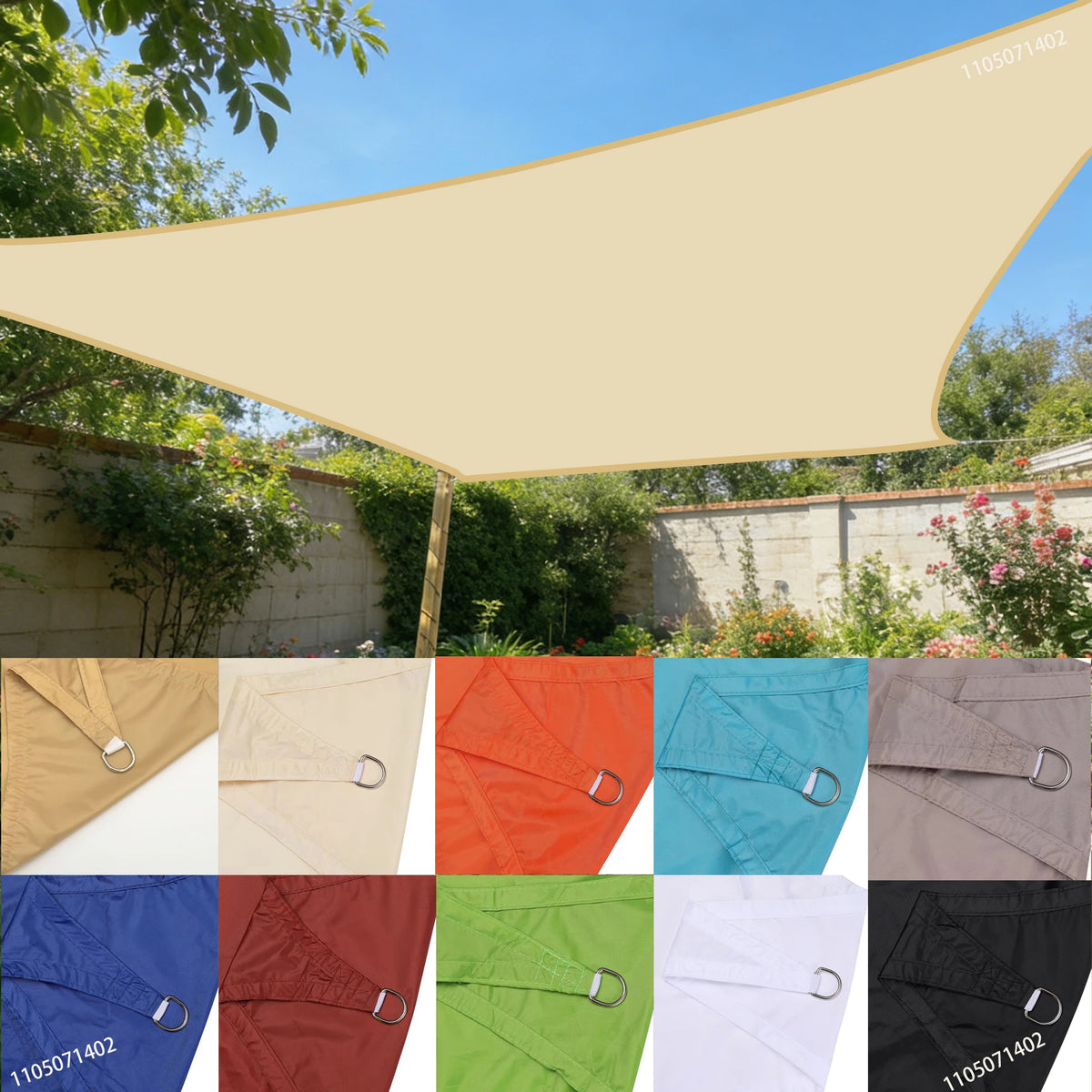 CANOVYRA - Sculptural Shade Sail for Cooler Outdoor Seating Areas
