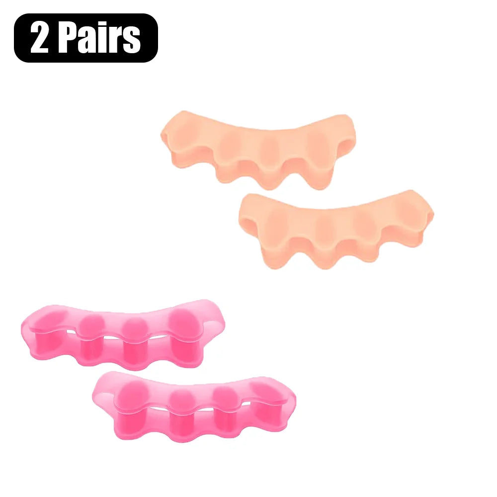 TOEVIRA - Rubber Toe Separators for Bunion Relief and Better Alignment