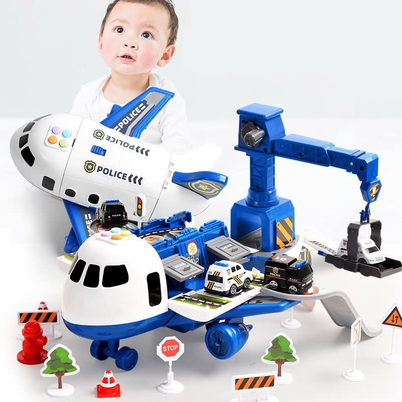 SKYQUEST - Airplane And Vehicle Playset For Imaginative Missions