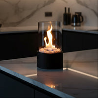 SLEEKFLAME – Smoke-Free Table Fireplace for Stylish Indoor & Outdoor Use