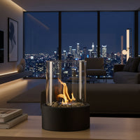 SLEEKFLAME – Smoke-Free Table Fireplace for Stylish Indoor & Outdoor Use