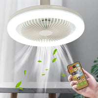 LIGHTBREEZE – LED Ceiling Fan for Bedrooms, Living Rooms, and Offices