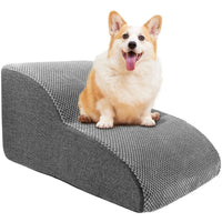 COMFYCLIMB - Sculptural Foam Pet Steps for Joint-Friendly Sofa Access