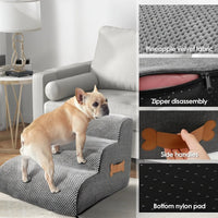 COMFYCLIMB - Sculptural Foam Pet Steps for Joint-Friendly Sofa Access