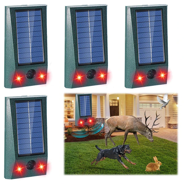 SONICGUARD - Solar Ultrasonic Motion-Detect Bird Repellent