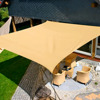 VELNARO - Rectangular Shade Sail for UV and Rain Protection