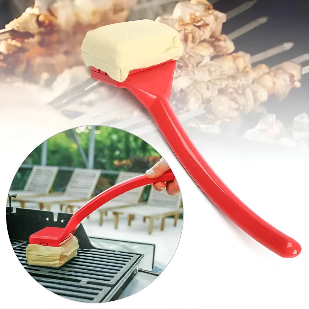 GRILVENA - Steam Grill Brush for Safe Bristle-Free Cleaning