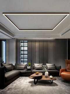 VELQORA - Sculptural LED Ceiling Lamp for Balanced Room Lighting
