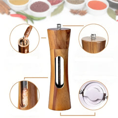 MILLHAVEN - Wooden Spice Mill for Precise Adjustable Grinding