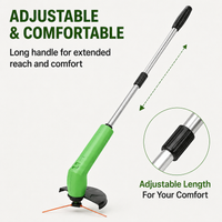 TRIMMASTER - Cordless Mini Grass Trimmer Lightweight Adjustable Cutter