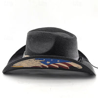 EAGLORY - Patriotic Cowboy Hat for Standout Anniversary Style