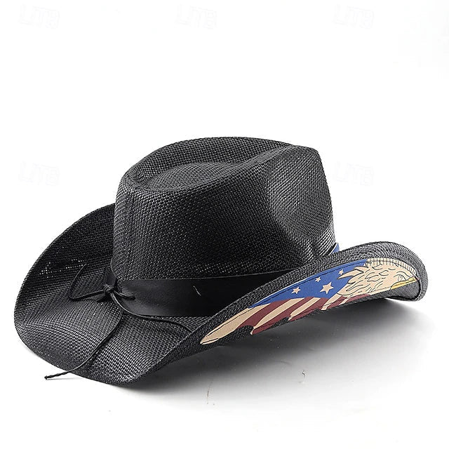 EAGLORY - Patriotic Cowboy Hat for Standout Anniversary Style