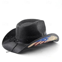 EAGLORY - Patriotic Cowboy Hat for Standout Anniversary Style