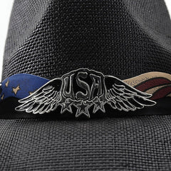 EAGLORY - Patriotic Cowboy Hat for Standout Anniversary Style