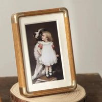 ZELVORA - Solid Walnut Photo Frame for a Refined Display