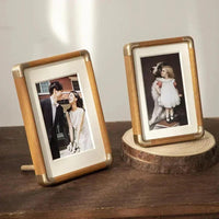ZELVORA - Solid Walnut Photo Frame for a Refined Display